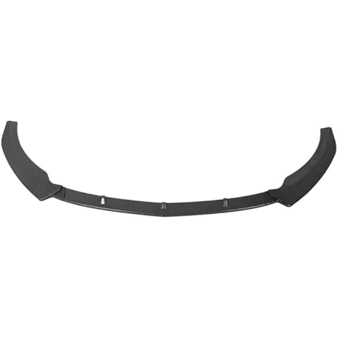 Haofy Front Bumper Lip Splitter Strong Protective Diffuser for A-Class W177 A45S A Fit for MG, Improvement of the Vehicle for AFIT for MG Fans (Carbon Fiber Style) - Image 1