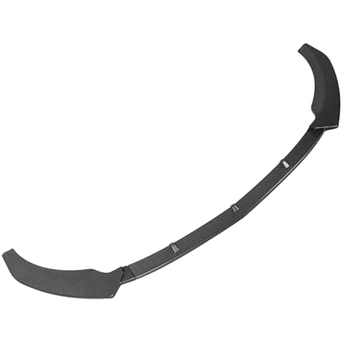 Haofy Front Bumper Lip Splitter Strong Protective Diffuser for A-Class W177 A45S A Fit for MG, Improvement of the Vehicle for AFIT for MG Fans (Carbon Fiber Style) - Image 4