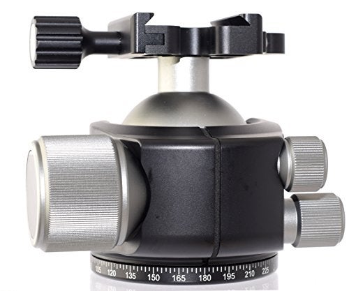 Desmond DLOW-55 55mm Low Profile Ball Head Arca/RRS Compatible w Pan Lock for Tripod - Image 2