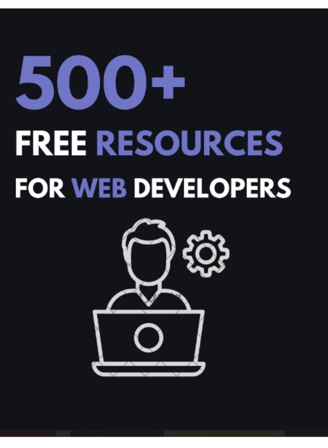 500+ FREE RESOURCES FOR WEB DEVELOPERS - Image 1