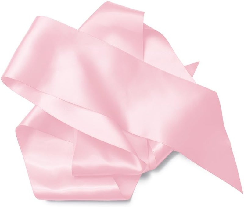 TREORSI Blank Satin Sash, Plain Sash, Party Decorations, Make Your Own Sash (Pink) - Image 3