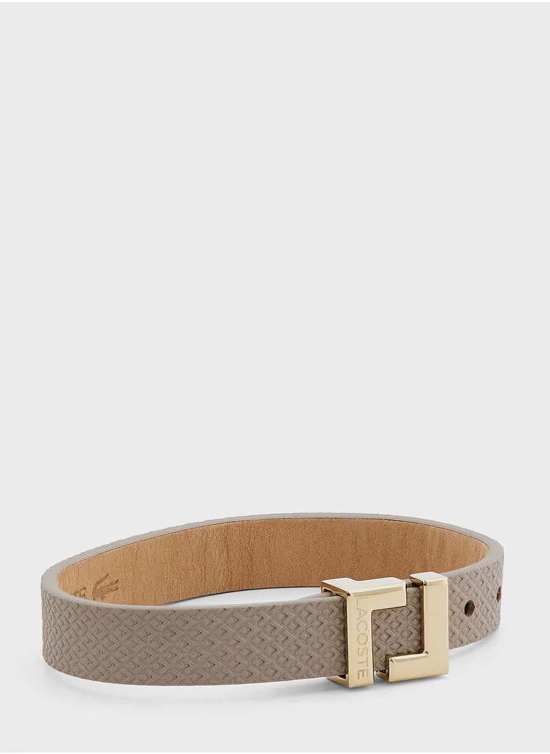 LACOSTE Chimes Leather Bracelets