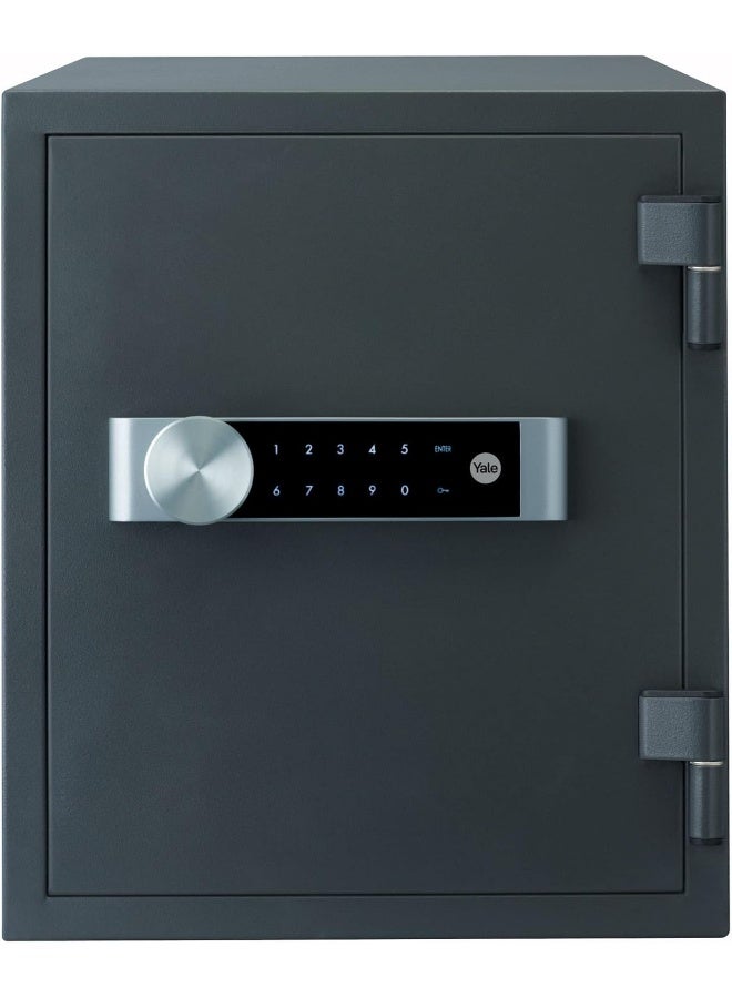 Yale Large Document Fire Safe, Fire Protection up-to 927°C, High Security Touchscreen Keypad and Extra Locking Bolts, Lockdown Mode, Silent PIN Code Input, Internal Tray, 36kg, 25.3Ltr, YFM/420/FG2  - Image 1