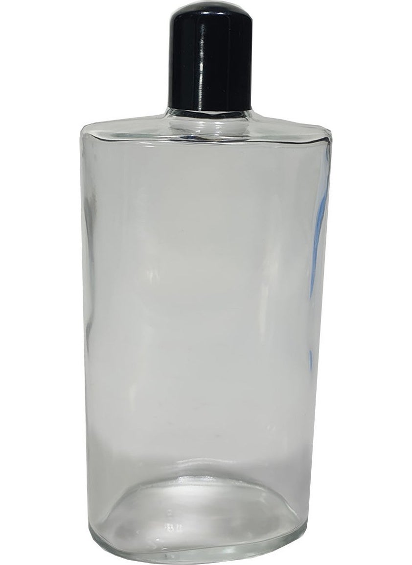 Paradise Empty Glass Bottle 5 Pieces Cologne & Lotion Perfume Bottle & With Lid 
