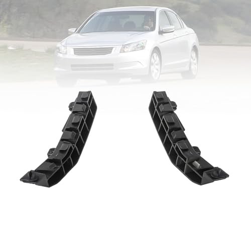 TomGoo Front Bumper Bracket Retainer Support Left & Right Compatible with 2008-2012 Honda Accord 71198-TA0-A00 71193-TA0-A00,Left and Right Side Front Bumper Retainer Brackets, 2 PCS - Image 1
