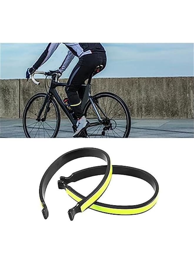 Generic Cycling Trouser Clip Cycling Ankle Safety Band Reflective Bicycles Clip Pant Leg Cuff Clip Bikes Cycling Equipment  - Image 2