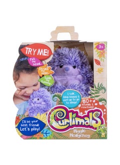 GOLDEN BEAR Golden Bear Curlimals Higgle Hedgehog Toy  - Image 1