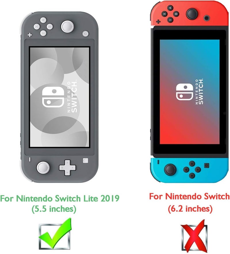 Beukei (3 Pack) Screen Protector Tempered Glass Compatible for Nintendo Switch Lite 2019, 9H Hardness, Anti Scratch, Bubble Free - Image 2