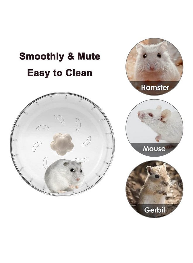 GOLDEAL 6.7Inchs Silent Hamster Wheel, Hamster Toys for Hamster Cage, Super Mute Spinner Exercise Running Wheel for Small Hamsters, Gerbils, or Mice (6.7Inchs) - Image 3
