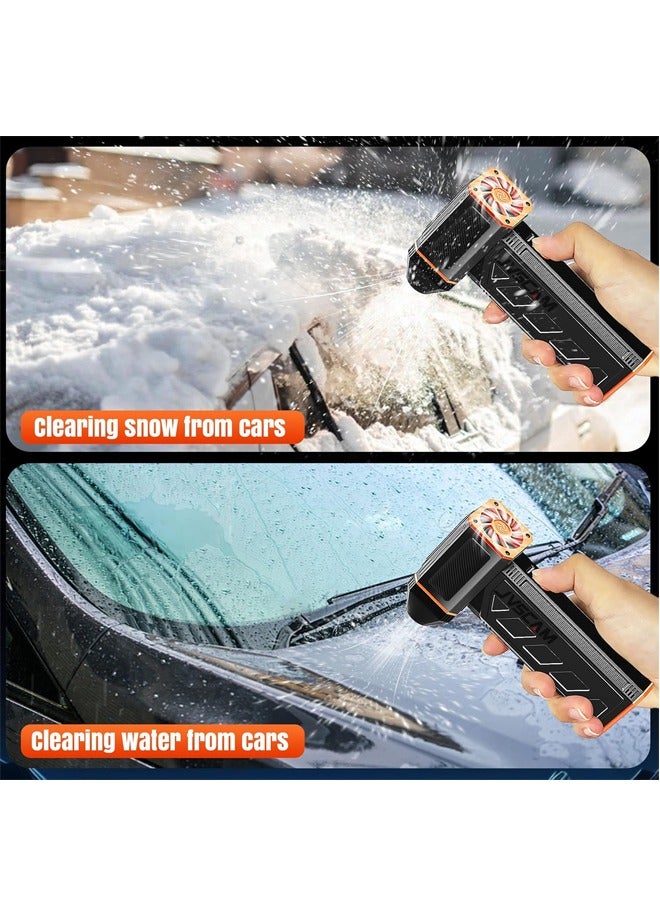 منفضة هواء مضغوطة، منفضة هواء كهربائية 130000 دورة في الدقيقة، منفضة هواء لاسلكية قابلة للتعديل ب 3 تروس لاسلكية، هواء مضغوط لأجهزة الكمبيوتر، منفضة هواء قابلة لإعادة الشحن للكمبيوتر الشخصي، لوحة المفاتيح والسيارة - Image 3