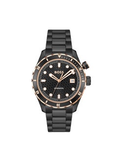 HUGO BOSS HUGO BOSS WATCH ROUND ANALOG MEN'S BLACK CASE WATCH - 1514215  - Image 3