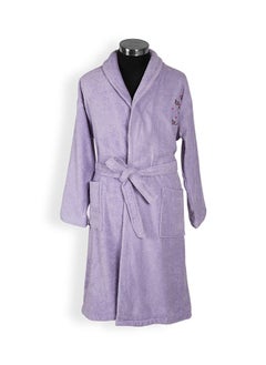 Liza Bathrobe, Lavender - 380 GSM, One Size