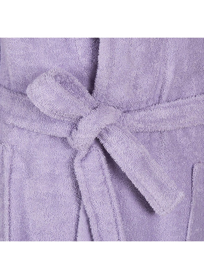 homes r us - Liza Bathrobe, Lavender - 380 GSM, One Size - Image 1