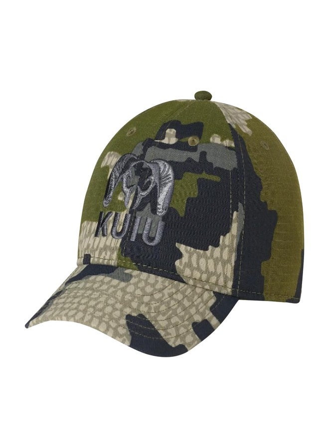 KUIU Kids Icon Trucker Hat – Camo & Solid Colors, Cordura Front, Mesh Back, Snapback Cap (Ages 3–7) - Image 1