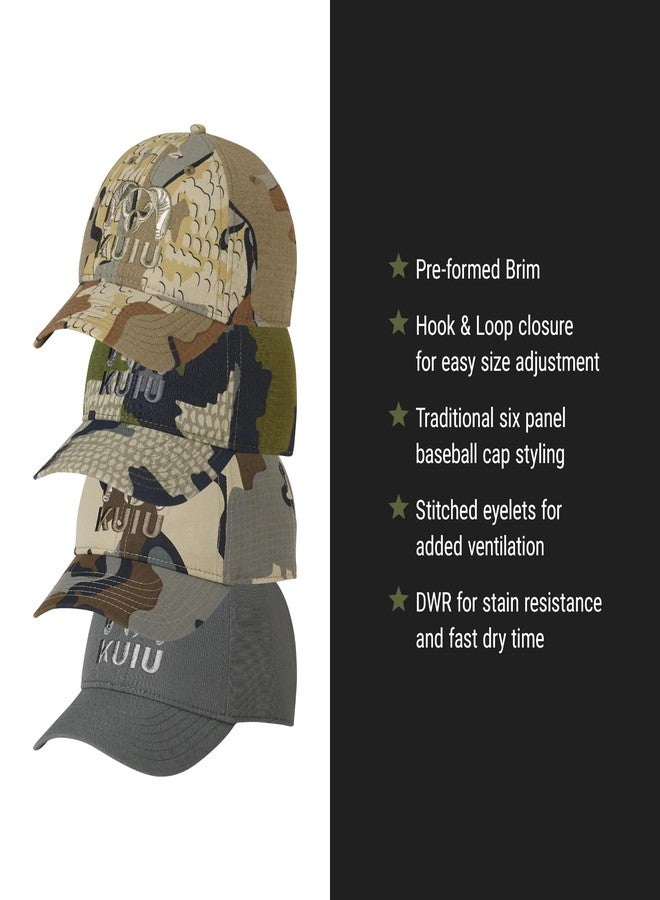 KUIU Kids Icon Trucker Hat – Camo & Solid Colors, Cordura Front, Mesh Back, Snapback Cap (Ages 3–7) - Image 3