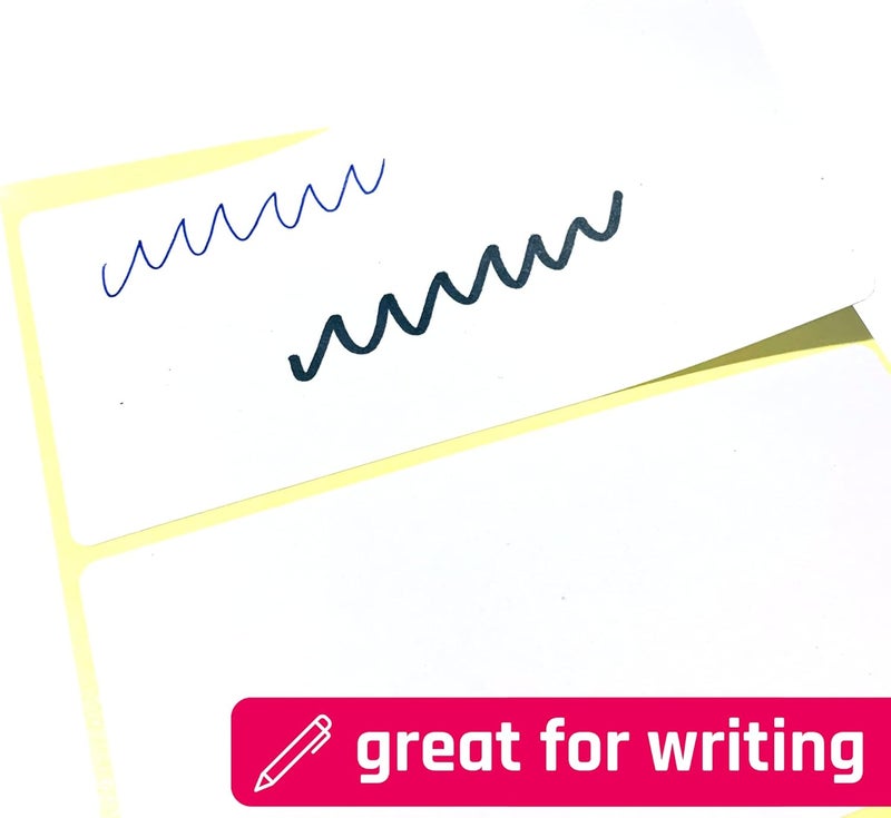 TownStix 60 Pack Large Labels for Storage Bins Organizing  White 6 x 4 - Image 5