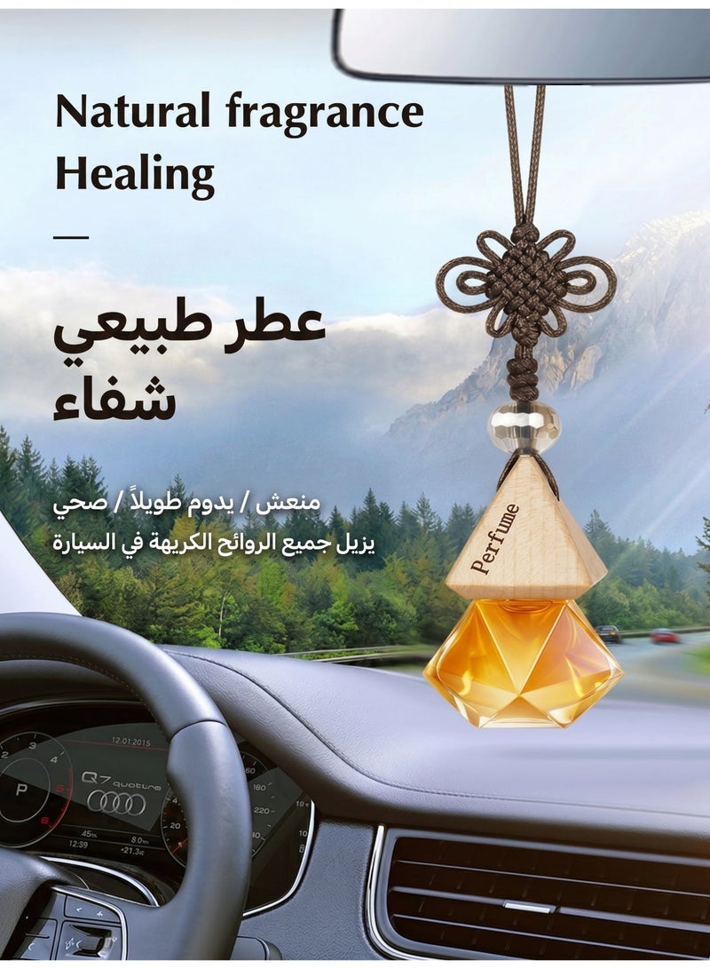 Car Perfume Pendant, High-End Long-Lasting Light Fragrance, Car Interior Accessories, Aromatherapy Ornaments, Essential Oil Pendant - Image 4