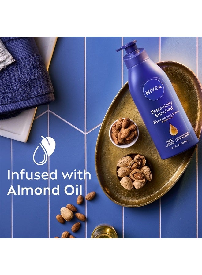 Nivea لوشن الجسم المغذي بشكل أساسي، للبشرة الجافة إلى الجافة جداً، 16.9 أونصة سائلة، قد يختلف التعبئة - Image 5