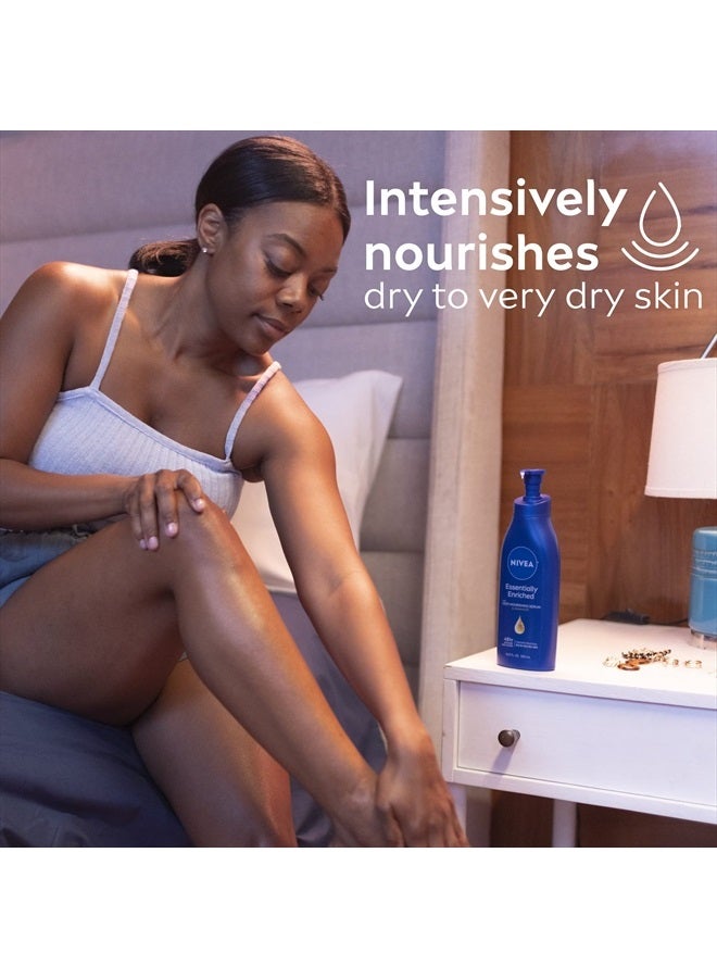 Nivea لوشن الجسم المغذي بشكل أساسي، للبشرة الجافة إلى الجافة جداً، 16.9 أونصة سائلة، قد يختلف التعبئة - Image 4