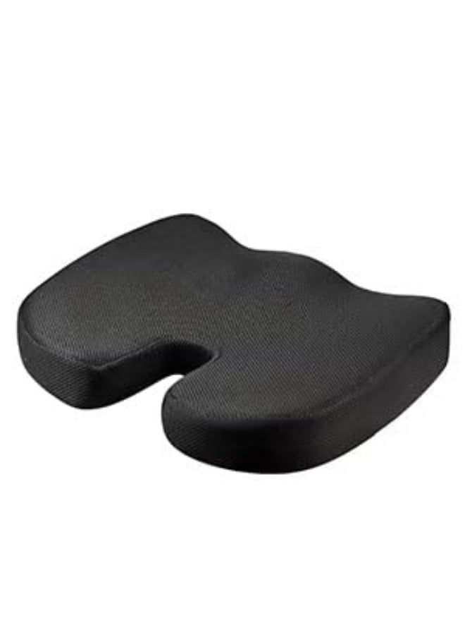 Riposo U-Shaped Gel Seat Cushion – Orthopedic Comfort for Back & Tailbone Pain Relief with Cooling Gel Layer – Size L - Image 2