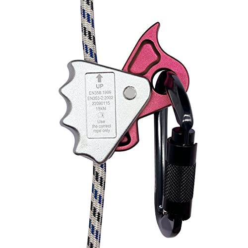 S.E.PEAK SEPEAK Climbing Ascender 15kN Rope Grab Ascender, Flip Line Adjuster, Fall Protection Belay Device for Rock Climbing,Tree Arborist/Fit for 11~13 MM Rope - Image 3