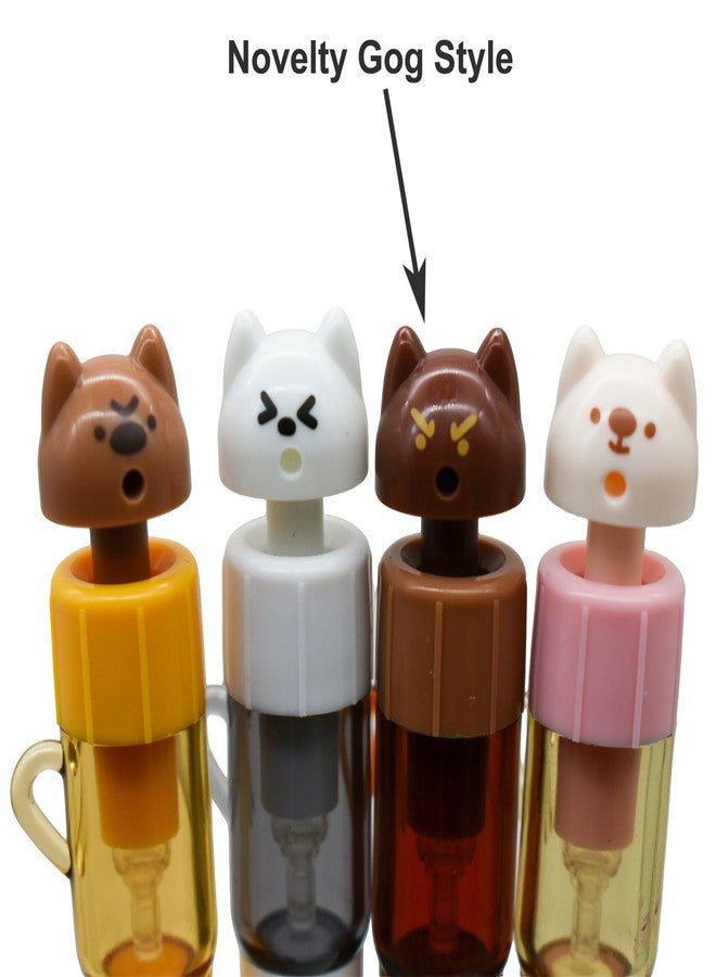 Maydahui 8 PCS Cute Dog Rollerball Gel Pens Novelty Puppy Pen Black Ink for Writing - Image 3