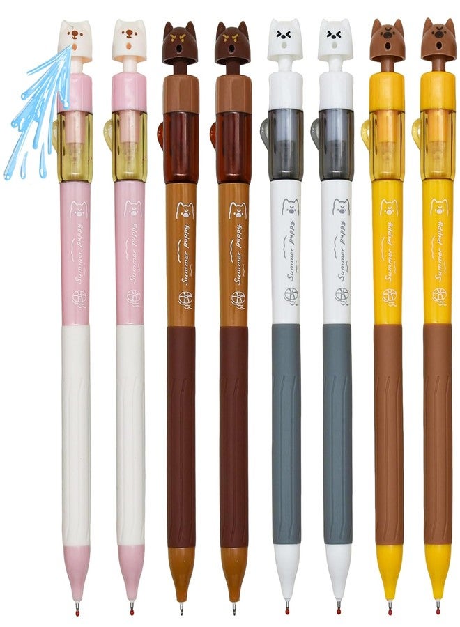 Maydahui 8 PCS Cute Dog Rollerball Gel Pens Novelty Puppy Pen Black Ink for Writing - Image 1