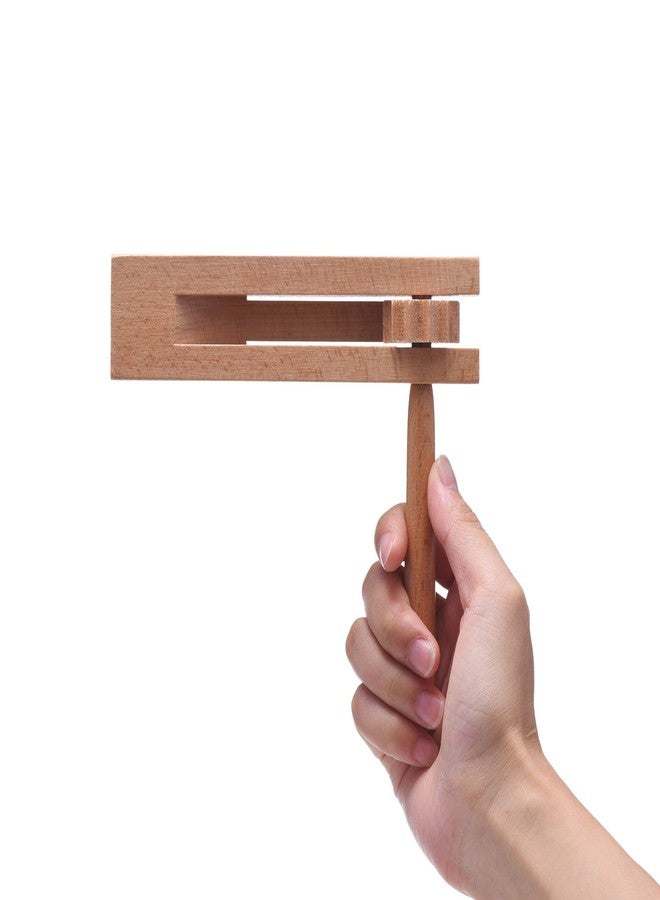 DOMG 2 Pack Wooden Spinning Ratchet Noise Maker Grogger, Traditional Matraca for Parties, Sports Events and Celebrations - Image 4