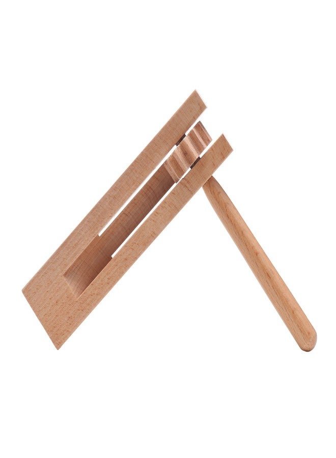 DOMG 2 Pack Wooden Spinning Ratchet Noise Maker Grogger, Traditional Matraca for Parties, Sports Events and Celebrations - Image 2