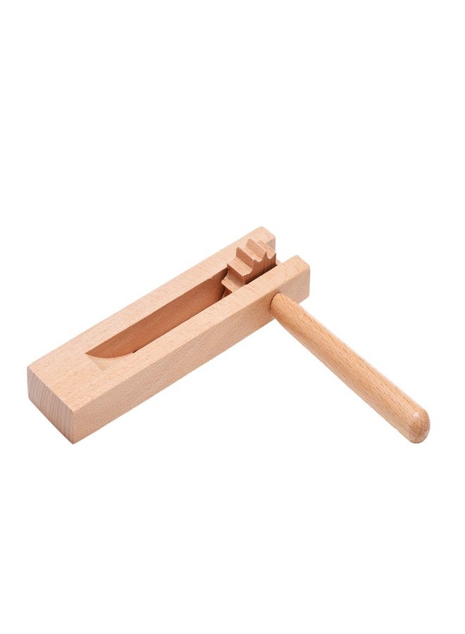 DOMG 2 Pack Wooden Spinning Ratchet Noise Maker Grogger, Traditional Matraca for Parties, Sports Events and Celebrations - Image 3