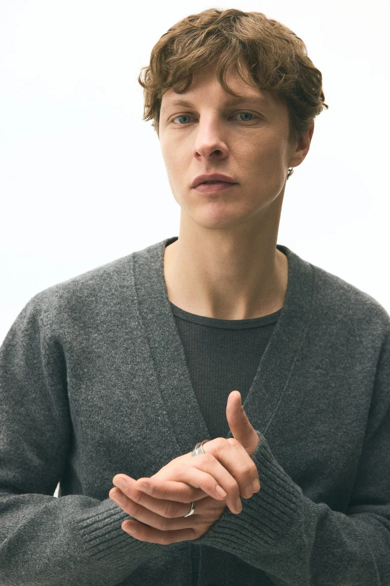 H&M Regular Fit Brushed cardigan