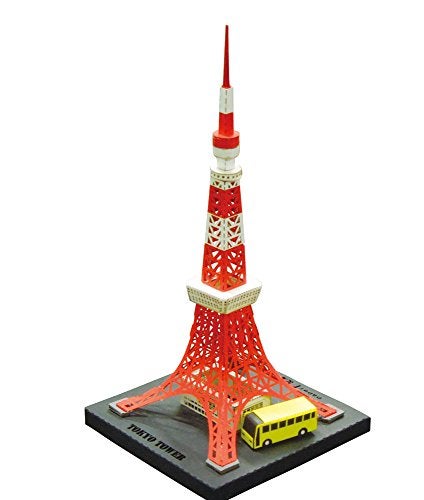 Kawada Paper Nano Tokyo Tower Building Kit - Image 1