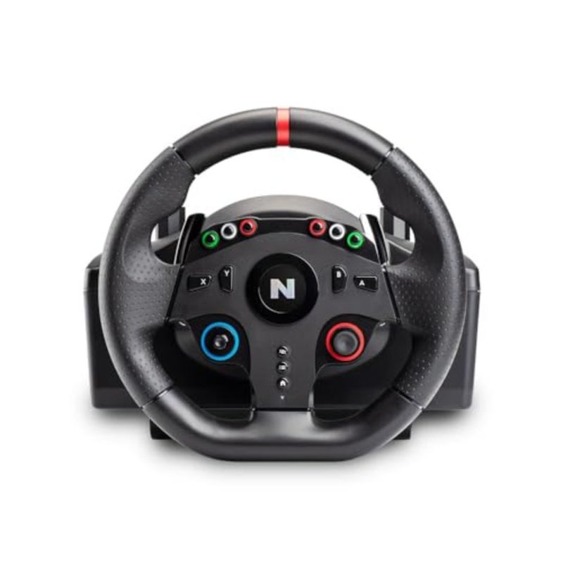 عجلة سباق ألعاب Drive Pro ONE مع ناقل حركة منفصل ودواسات أرضية، عجلة قيادة، محاكي قيادة السيارة في المنطقة الميتة بزاوية 270 درجة، MLT-DP20-K أسود (متجدد) - Image 4