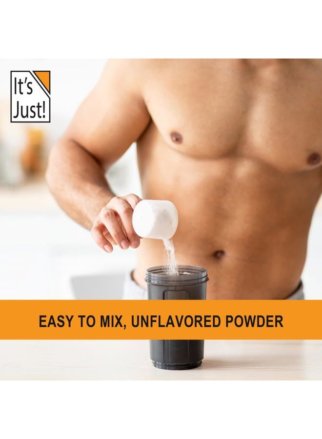It's Just! Mass Gainer Powder, 100% Maltodextrin (Complex Carbohydrates), Sustained Energy, Rapid Absorption, Non-GMO, Easily Add to Any Protein Shake, 3lbs / 38 Servings - Image 3
