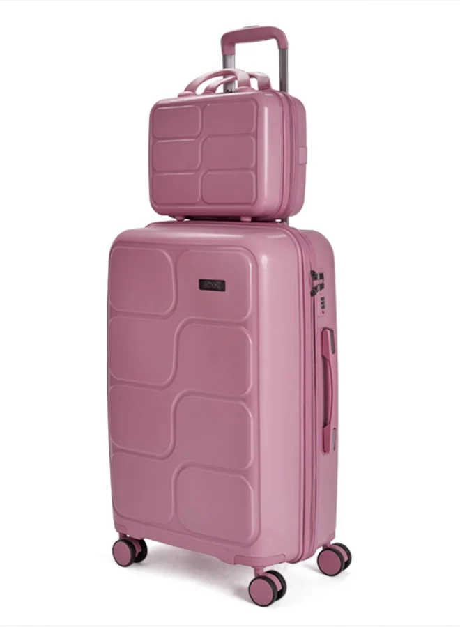 LIMRA travel bags Limra consisting of 5 anti-breakage luggage bags rosegold color