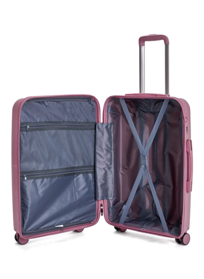 LIMRA travel bags Limra consisting of 5 anti-breakage luggage bags rosegold color