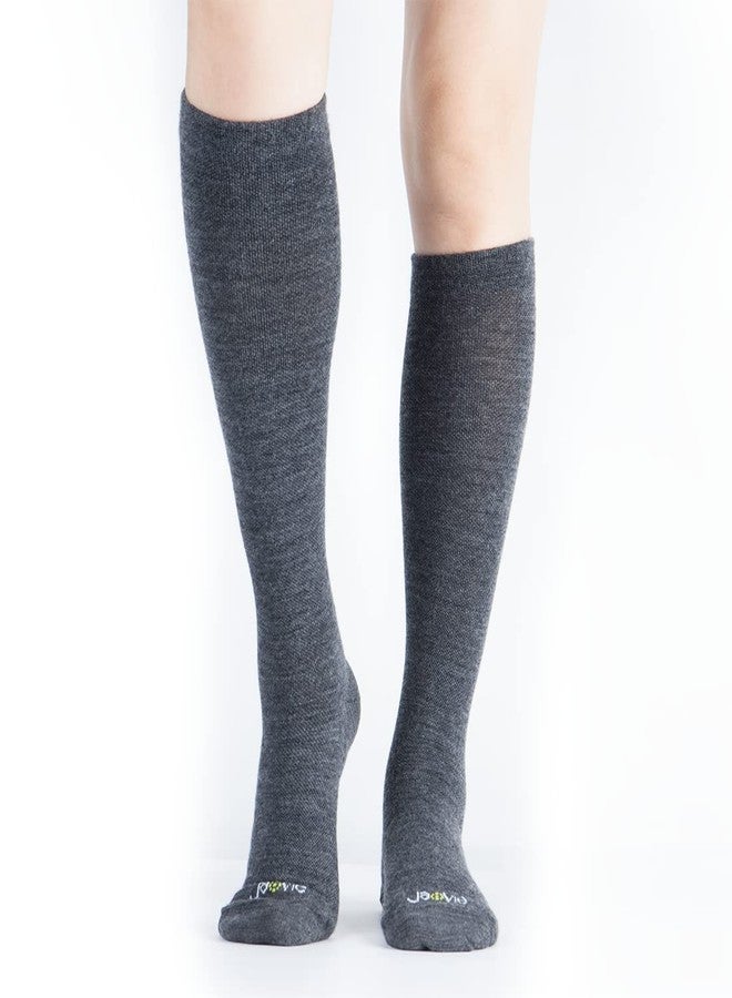ja vie 80% Merino Wool Ultra Soft 15-20mmHg Graduated Compression Socks for Women & Men - Image 2