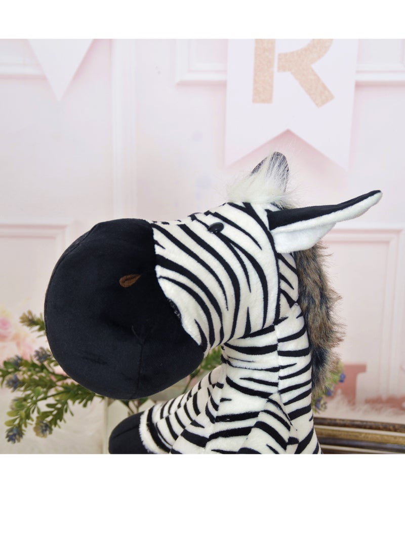 Y&D Zebra Plush Toy Childrens Cloth Doll  - Image 2