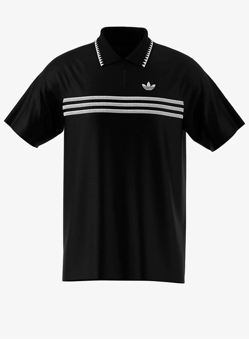 adidas Originals CHEST STRIPES SLIM POLO