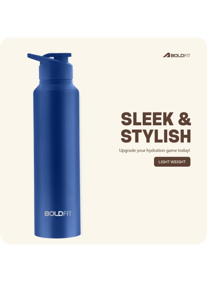 BOLDFIT Boldfit Water Bottles Stainless Steel Water Bottle 1 Litre for School, Office, Home, Gym 1 Litre Sipper for Men Leakproof, Rust Free - 1000 ml  - Image 2
