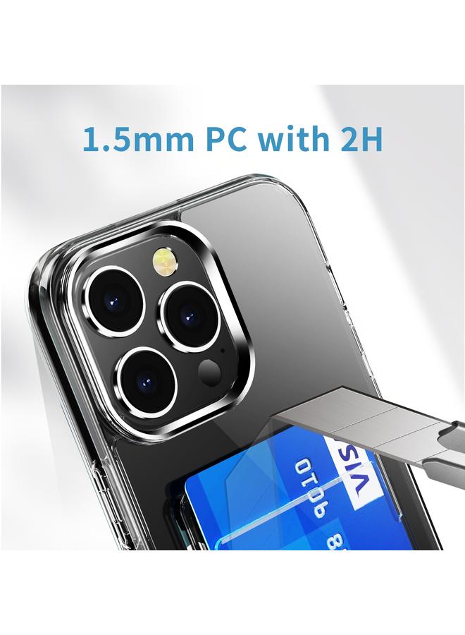 Zaboon Case For iPhone 12 Crystal Clear Wallet Air Bag Phone Case - Image 3