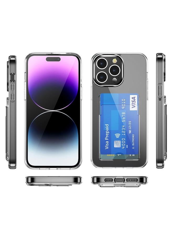 Zaboon Case For iPhone 12 Crystal Clear Wallet Air Bag Phone Case - Image 2