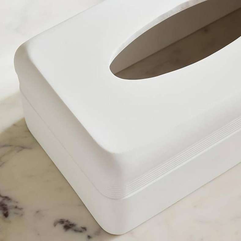 Pan Home غطاء صندوق المناديل بيا - أبيض - Image 2