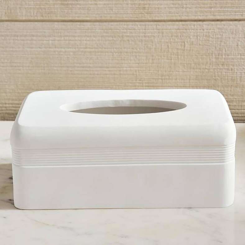 Pan Home غطاء صندوق المناديل بيا - أبيض - Image 4