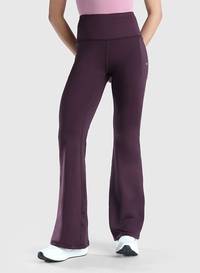 ماسلميند بنطلون نسائي واسع بخصر عالٍ وجيوب عميقة، قماش ناعم وخفيف قابل للتمدد لراحة طوال اليوم - Image 1