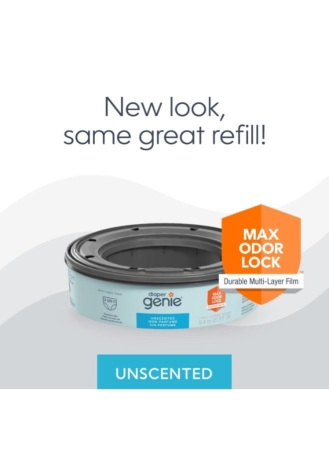 Diaper Genie Bags Refills 270 Count (Pack of 3) with Max Odor Lock | Holds Up to 810 Newborn Diapers - Image 4