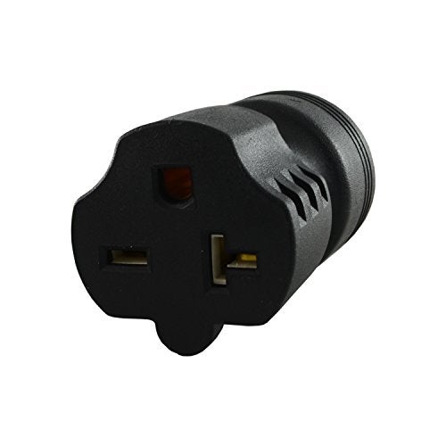 Conntek 30125 L6-20P to 6-15/20R Plug Adapter, 20 Amps 250 Volt , Black - Image 2