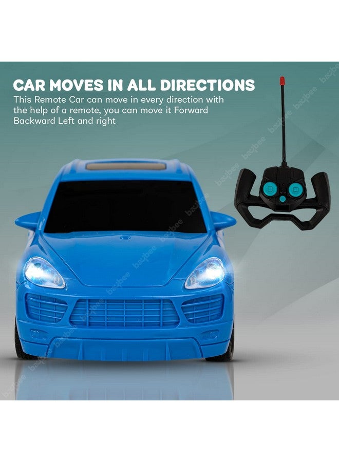 BAYBEE Spectre 1:24 Scale Rechargeable Remote Control Car for Kids, Stunt RC Cars with Full Function, 2.4G Remote | Racing Remote Cars | Remote Control Car Toys for Kids 5+Years Boys Girls (Blue) - Image 5