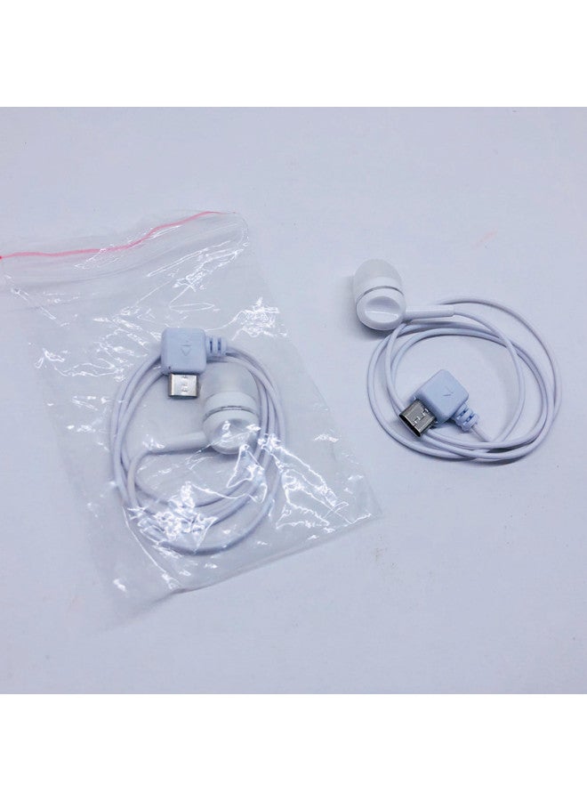 Bluetooth Sub-headset Short Line 5p In-ear Micro USB Android V8 Dual-channel Bluetooth Single-side Headset-Color:In-ear (black)  - Image 3