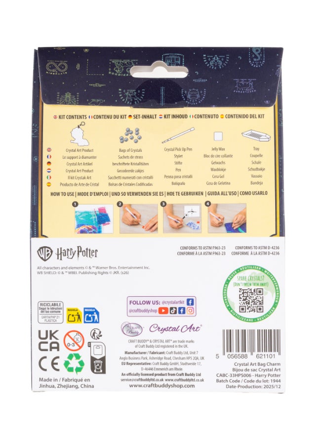 Craft Buddy هاري بوتر، سحر كريستال حقيبة تعليقة - Image 2